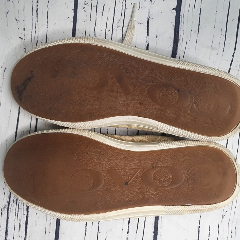 Coach Signature Women Sneaker Size 6.5 - Picture 9 of 10
